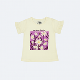 YELLOW "WE LOVE DAISIES" T-SHIRT TOP FOR GIRLS
