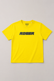 Yellow Roger Print T-Shirt For Men
