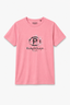 Pink Flowers Print T-Shirt For Women