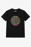 Black Valentino Print T-Shirt For Women
