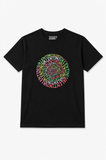 Black Valentino Print T-Shirt For Women