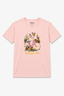 Pink Cycle Print T-Shirt For Women