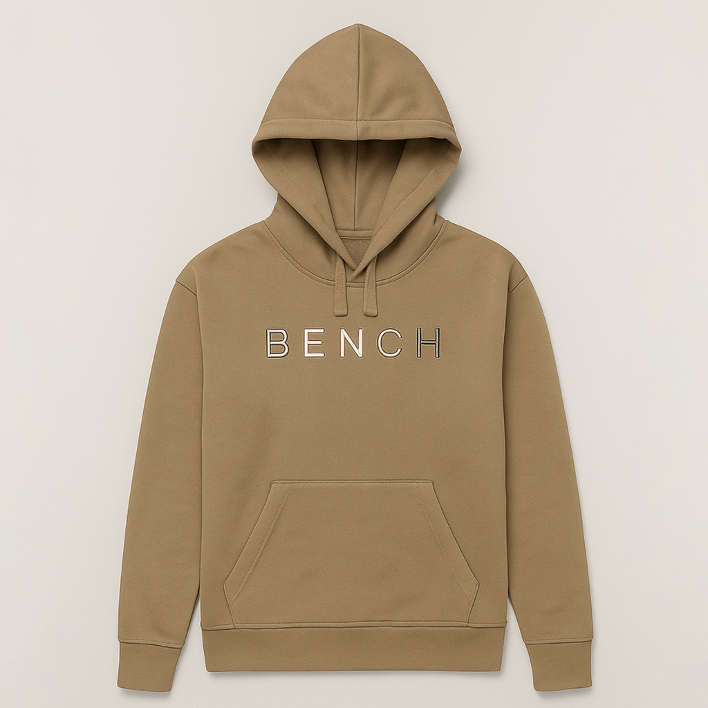 Bench Beige Hoodie For Womens Secondary image
