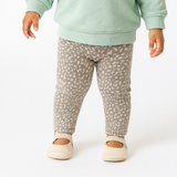 NEW GREY WITH WHITE SPOTS PRINTED TIGHTS FOR GIRLS