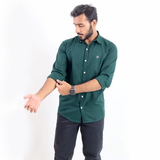 GREEN - PREMIUM QUALITY CASUAL SHIRT FOR MEN