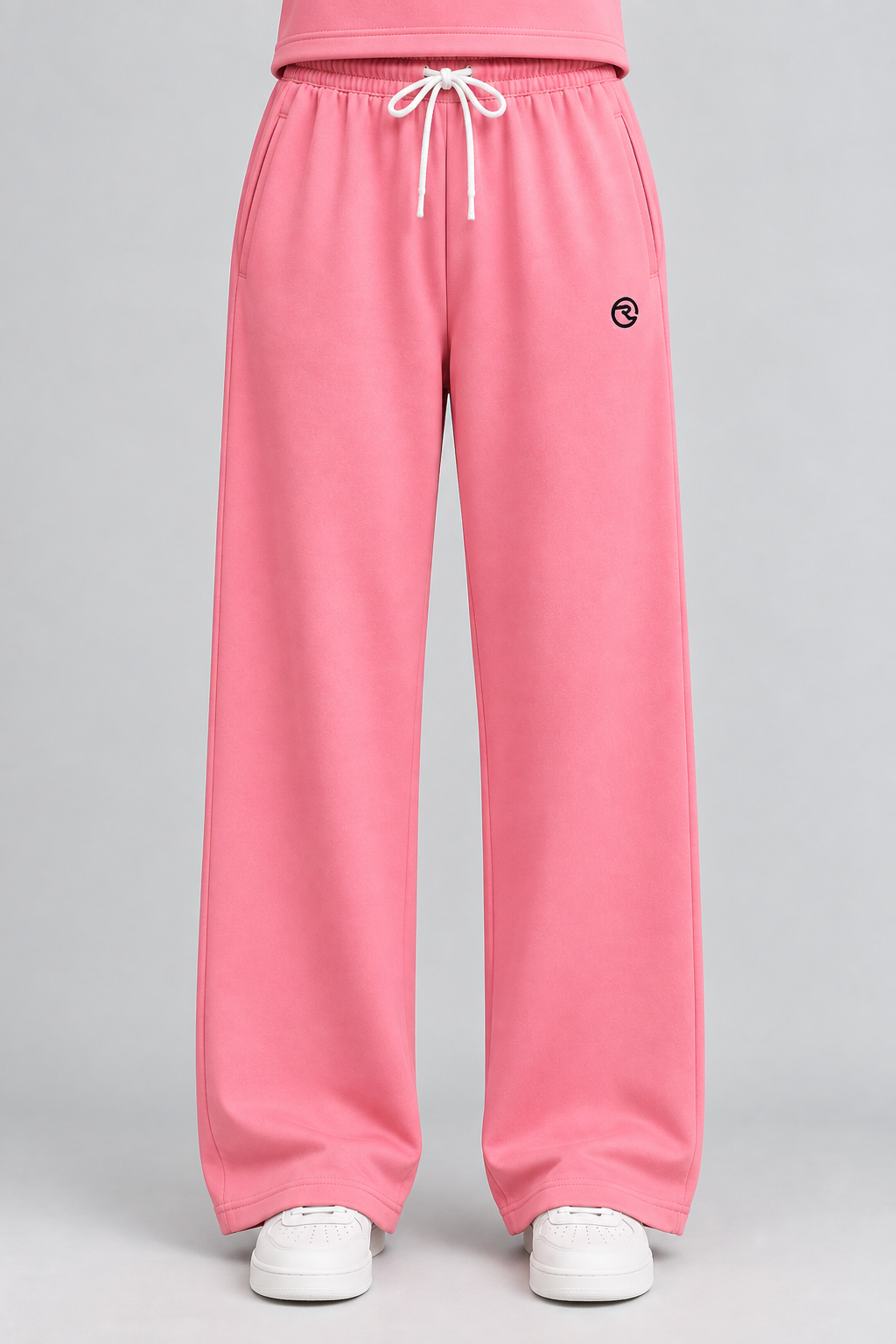 Light Pink "R" Jersy Fabric Pajama Main image