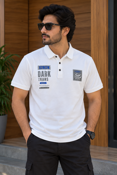 Journey In To Space Relax Fit Polo