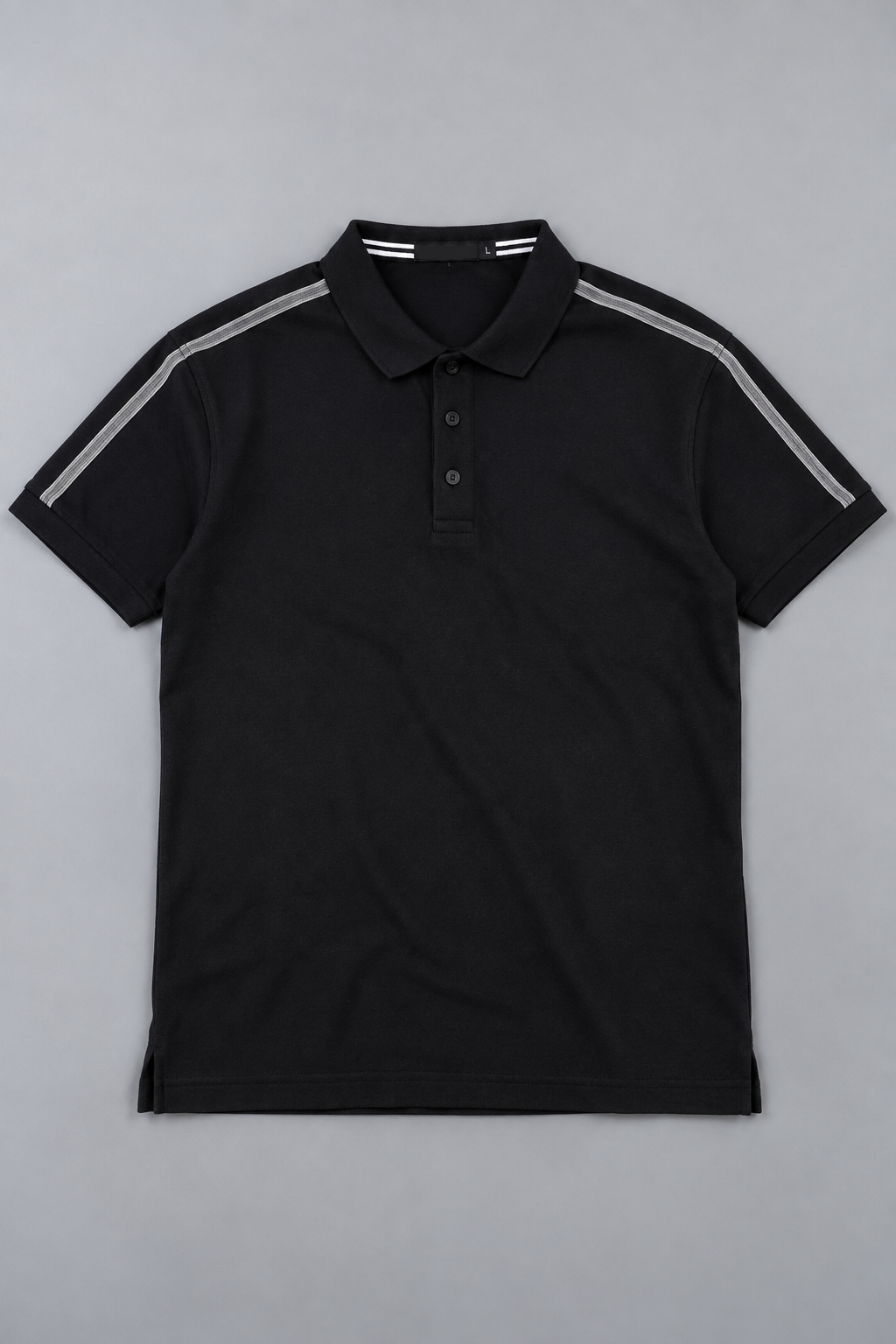 Black CKJ Relax Fit Polo