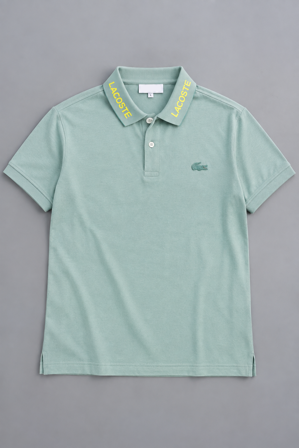 Turqouise Crocodile Relax Fit Polo