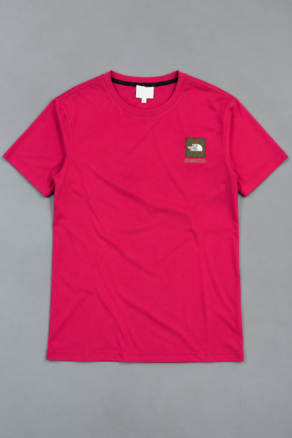 Pink Contructed Relax Fit Tees