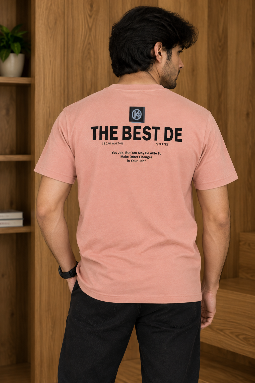 Pink Cedar Walton Relax Fit Tees