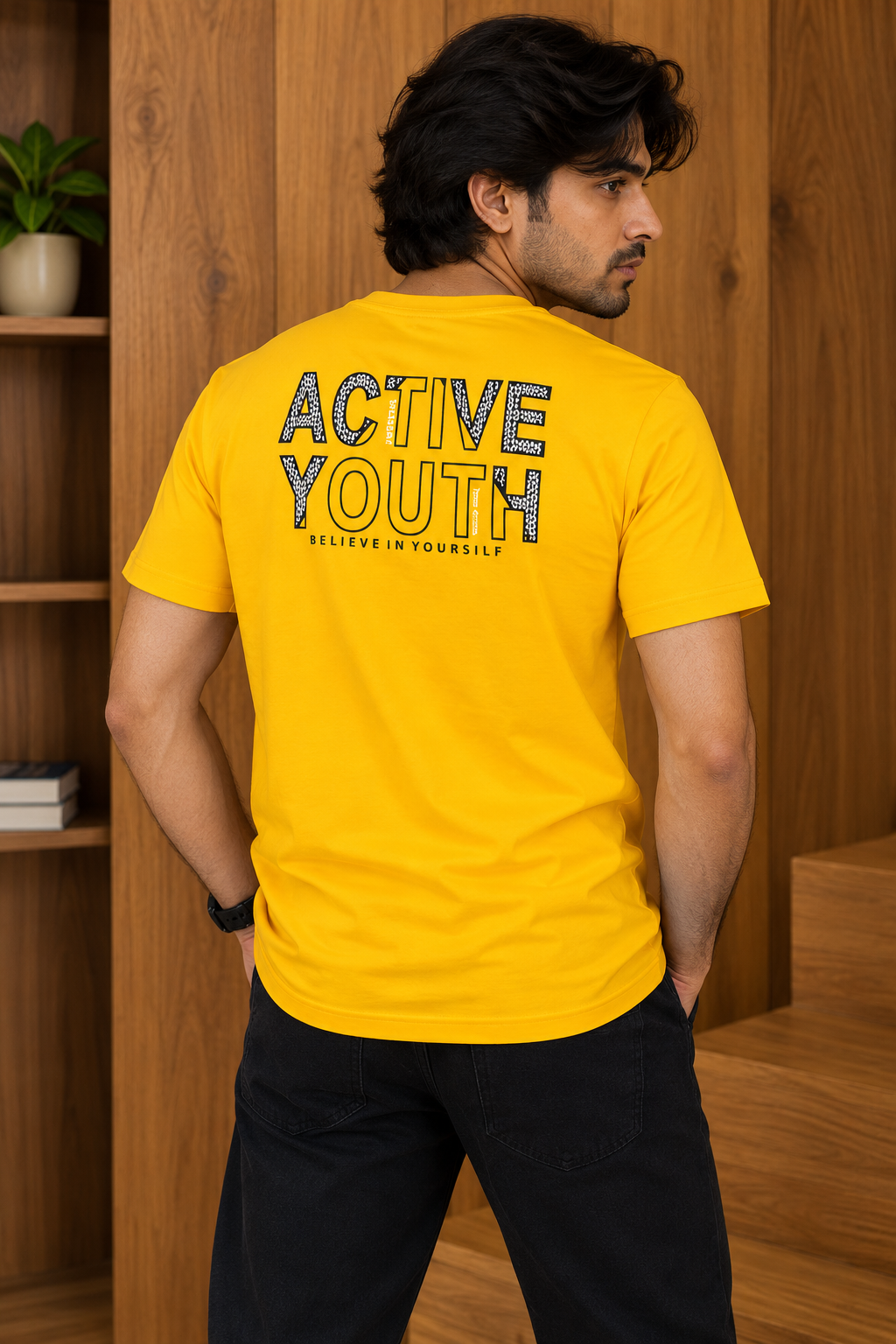 Mustard Great Active Youth Relax Fit Tees