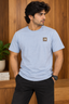 Blue Constructed Relax Fit Tees