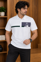 White Authentic Relax Fit Polo