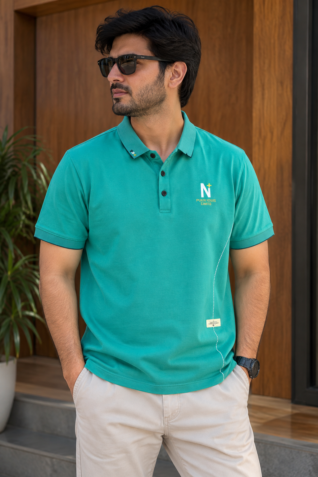 Blue N+ Relax Fit Polo