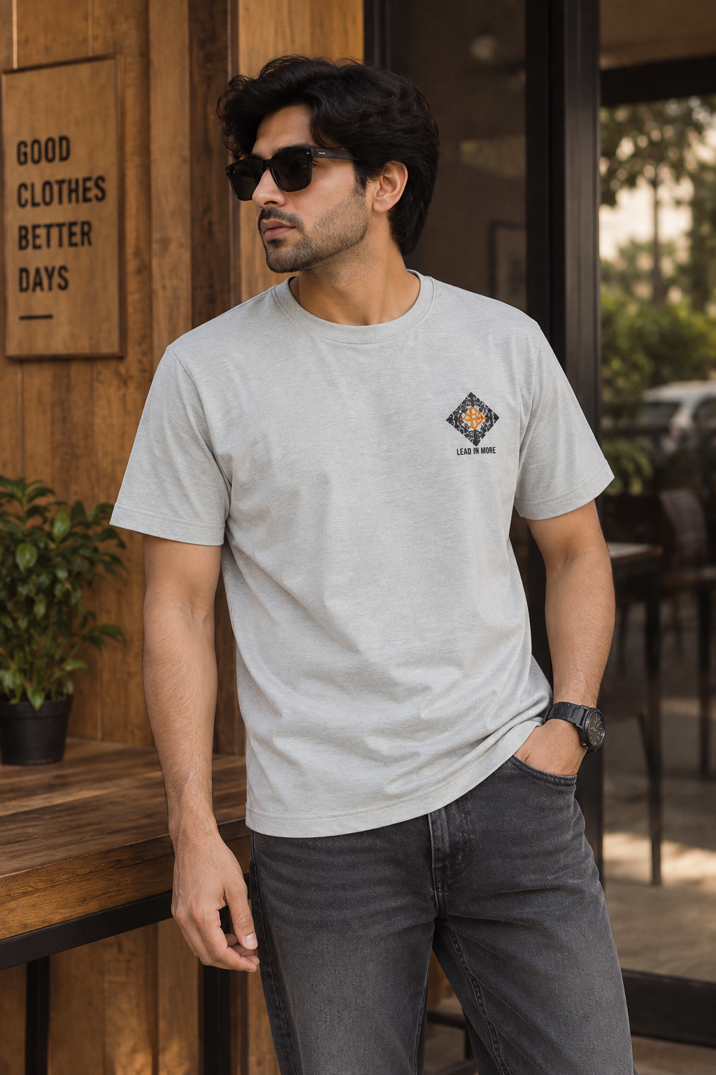 Less Is More Relax Fit Tees