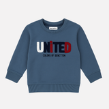 Blue United Fleece Fabric Sweatshirt