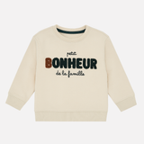 Cream Bonheur Terry Fabric Sweatshirt