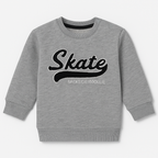 Hazel Grey Skate Terry Fabric Sweatshirt