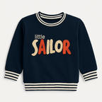 Blue Sailor Fleece Fabric Sweatshirt