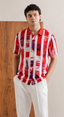 MULTY PRINTED LINEN CASUAL SHIRT FOR MEN