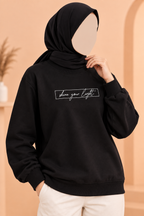 Shine Your Light Soft Peak Fabric Sweatshirt