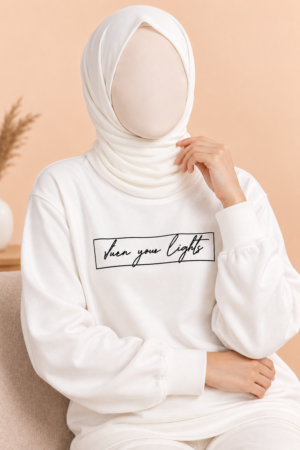 Shine Your Light Soft Peak Sweatshirt Secondary image
