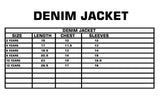 LIGHT BLUE MICKEY MOUSE PRINT WITH HOOD DENIM JACKET