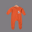 BROWN "TEDDY BEAR" PRINT FULL BODY FULL SLEEVES ROMPERS