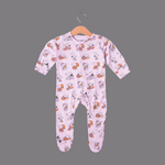 Load image into Gallery viewer, PURPLE &quot;SNOOPY&quot; PRINT FULL BODY FULL SLEEVES ROMPERS
