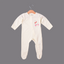 YELLOW "RABBIT" PRINT FULL BODY FULL SLEEVES ROMPERS