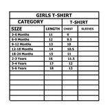 WHITE FRUITS PRINTED T-SHIRT TOP FOR GIRLS