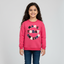 Blush Pink Make Today Fleece Fabric Sweatshirt