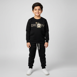 Grey Droby Print Suit For Winters