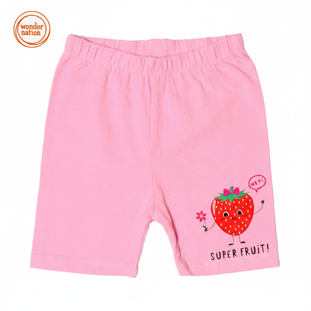 KIDS PLAY SHORT PINK STRAWBERRY - WONDER NATION Secondary image