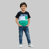 JUST RIDED PRINTED T-SHIRT FOR BOYS