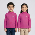 Blush Pink Panda HighNeck For Winters