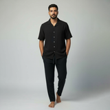 Black Trouser & Shirt Suit For Men