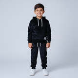 BLACK LINING VALOUR CORDUROY FABRIC HOODIE SUIT FOR WINTERS