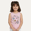 Pink Caterpiller Print T-shirt Top For Girls