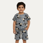 Blue Mickey Mouse Print Cotton Jersy Suit For Boys