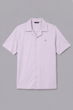 Light Purple Dri-Fit Half Sleeves Casual Shirt For Men