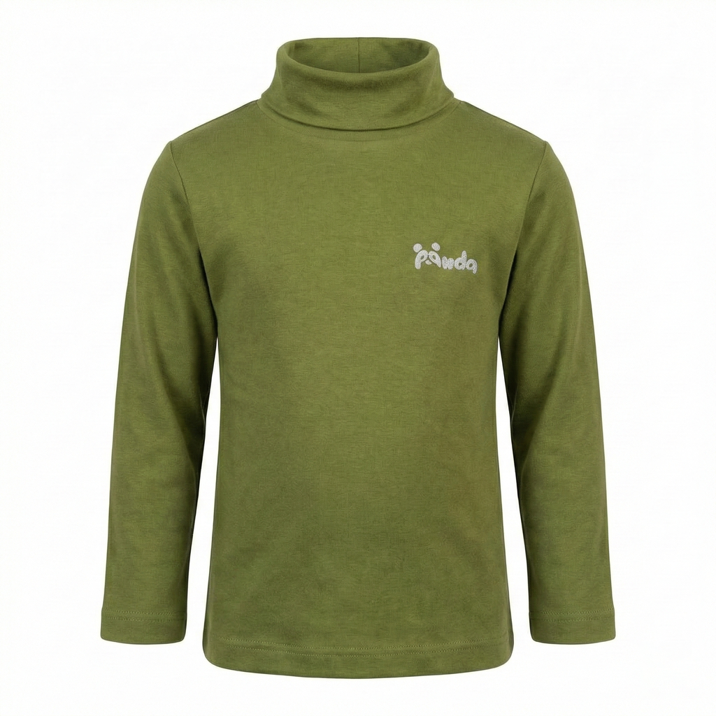Green Panda HighNeck For Winters