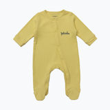 Lime Yellow Panda Romper For Winters