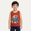 Brown Summer Time Print Sando For Summers
