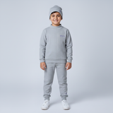 HAZEL GREY PANDA PRINT WITH CAP THERMAL FABRIC SUIT FOR WINTERS