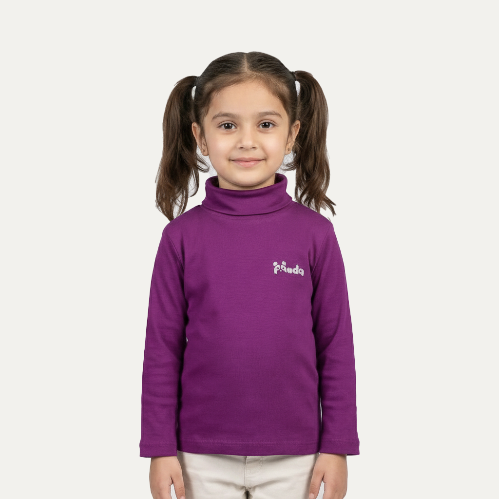Purple Panda HighNeck For Winters Main image
