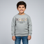 Light Grey Lucley Fur & Fleece Fabric Sweatshirt