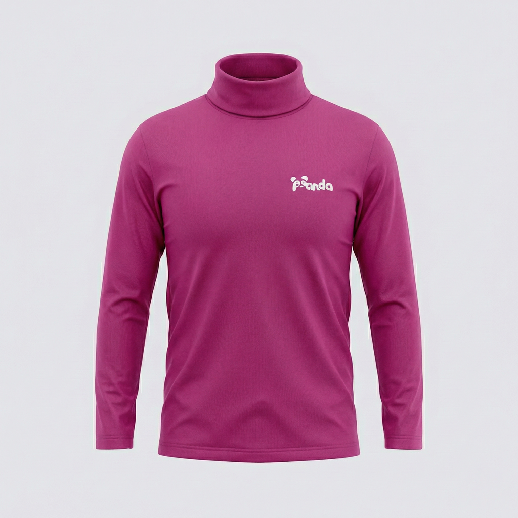 Blush Pink Panda HighNeck For Winters