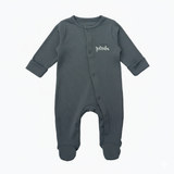 Dark Grey Panda Romper For Winters